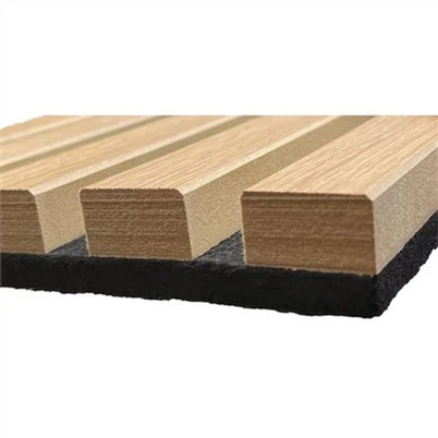Panel akustyczny z listew z forniru Mdf